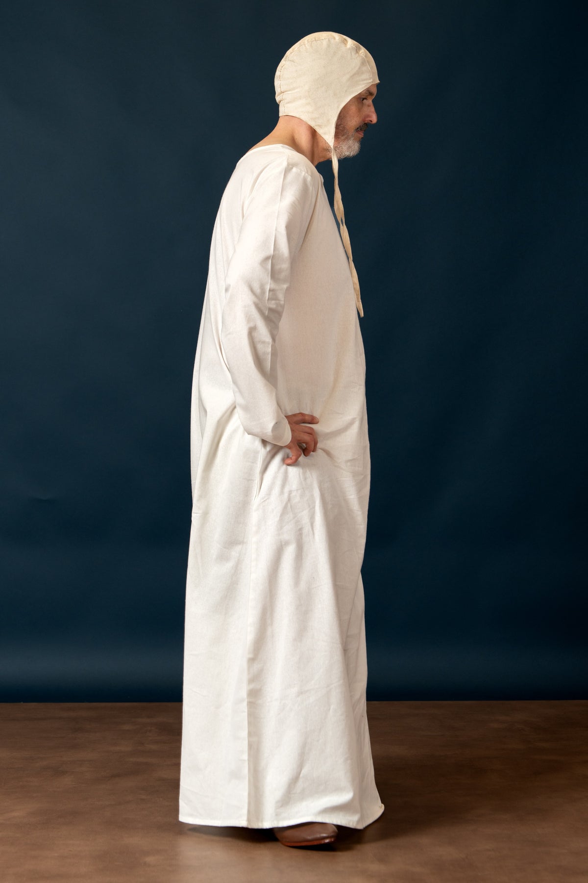 Undertunic Modesto, cotton, natural