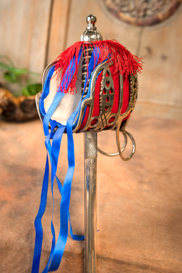 Basket hilted zwaard Highland Officers, semi-scherp