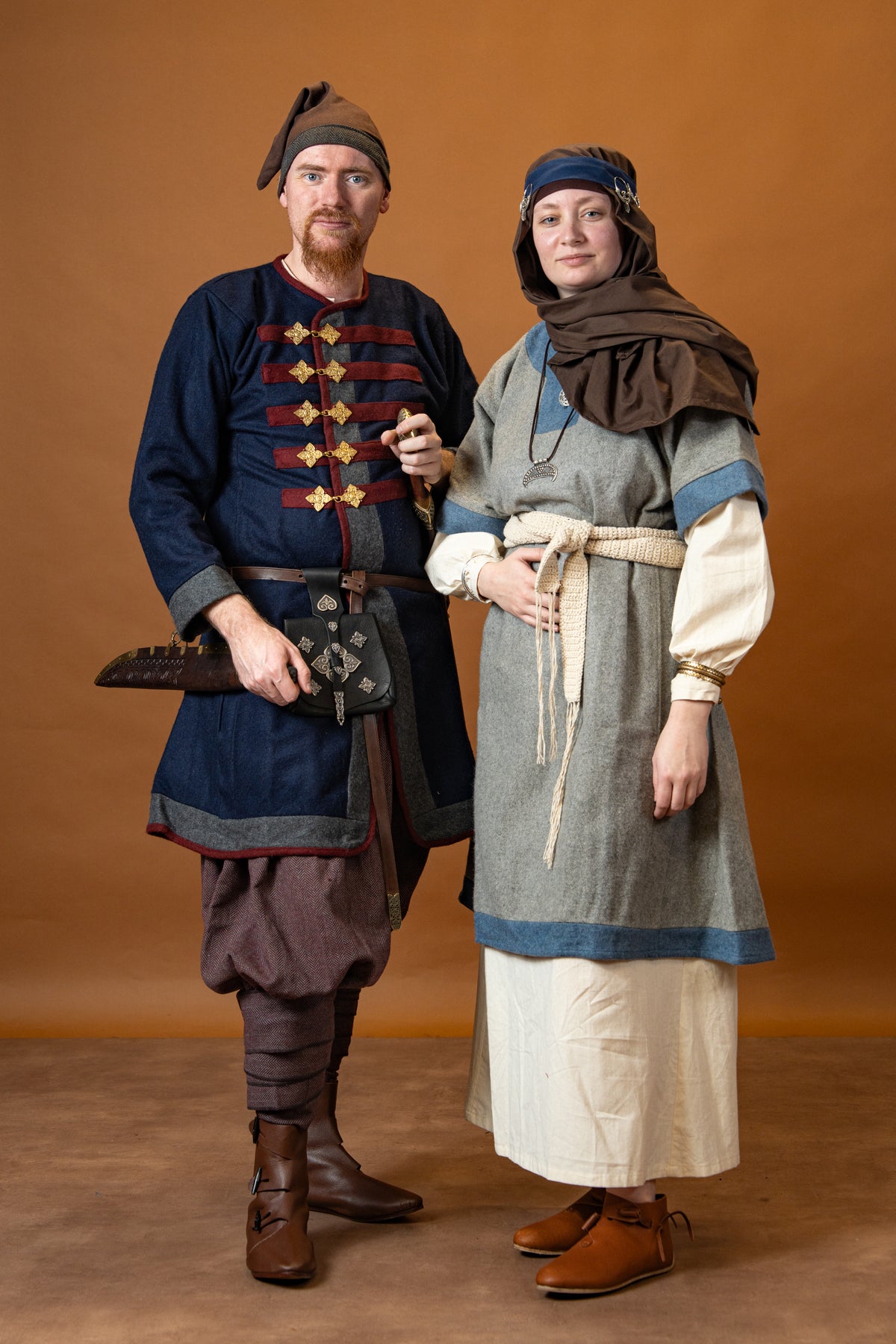 Vikinglaarzen Jorvik, bruin