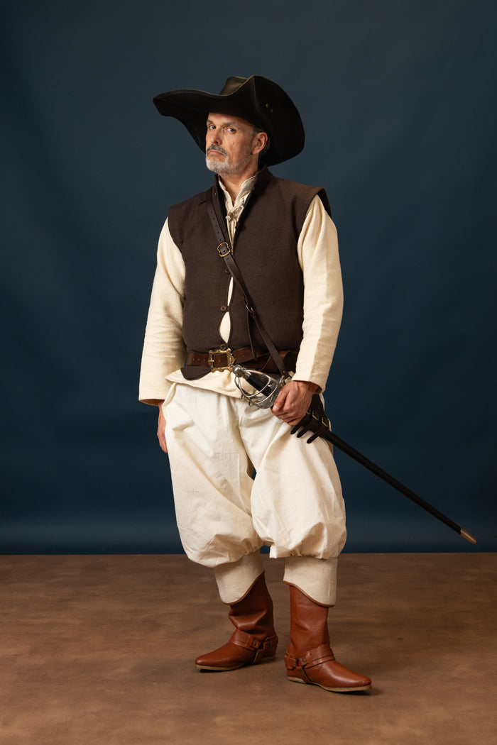 Pantaloni Renaissance Offnir, naturale