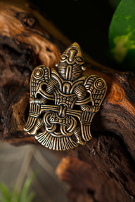 Amuleto Viking Wieland Uppåkra, bronzo
