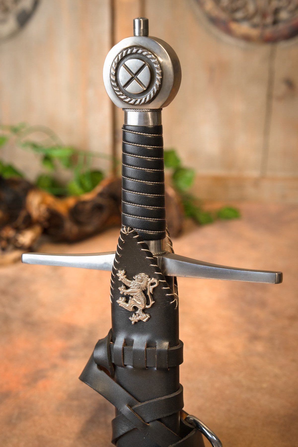 Medieval sword Robert the Bruce, semi-sharp