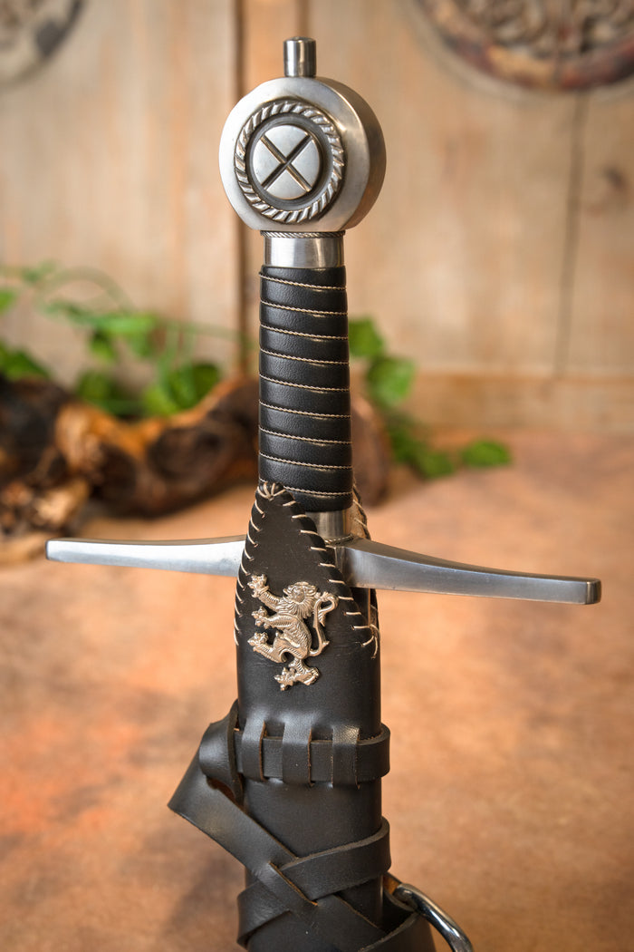Medieval sword Robert the Bruce, semi-sharp