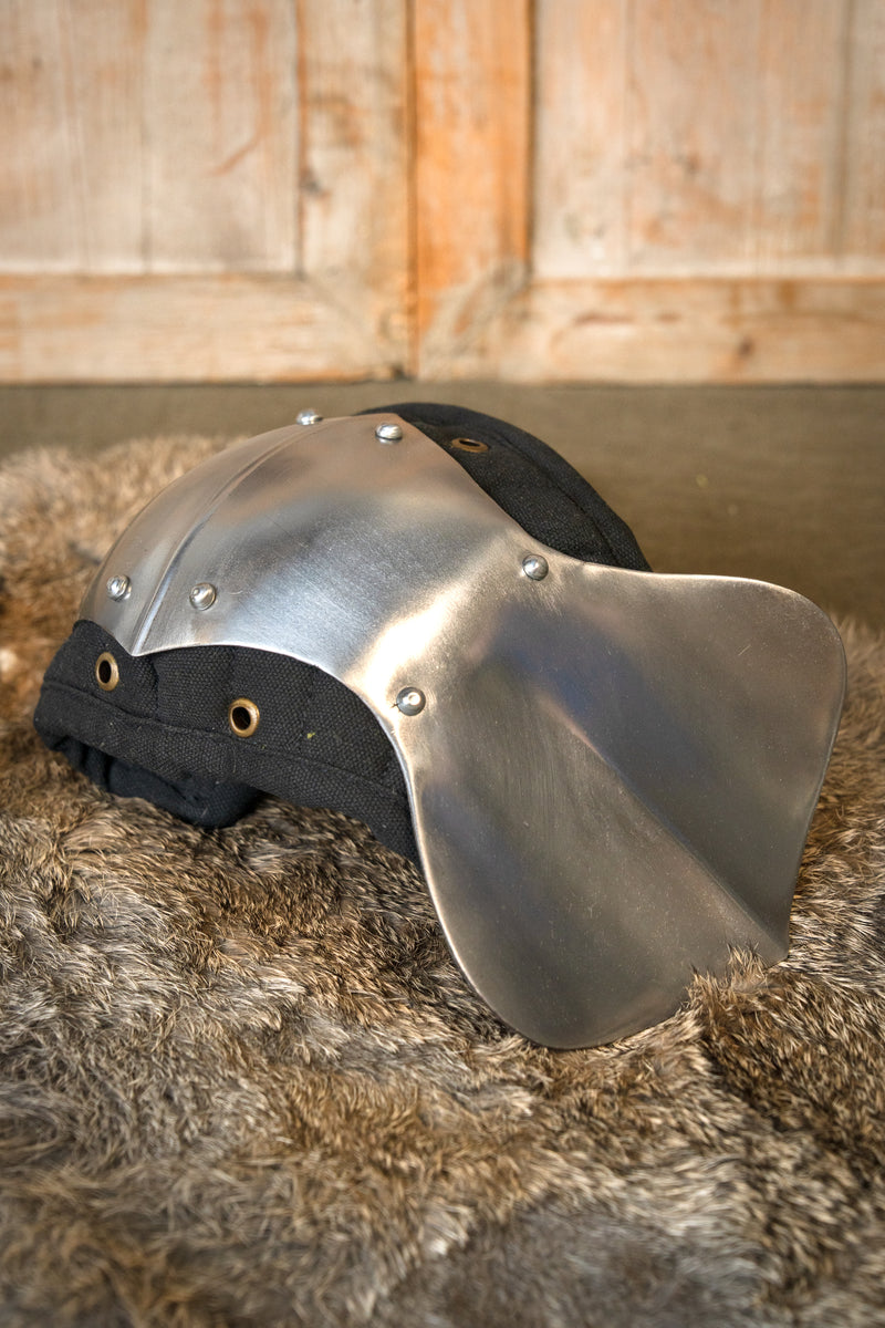 Medeltida poleyns, knäskydd med rondeller, 1,6 mm