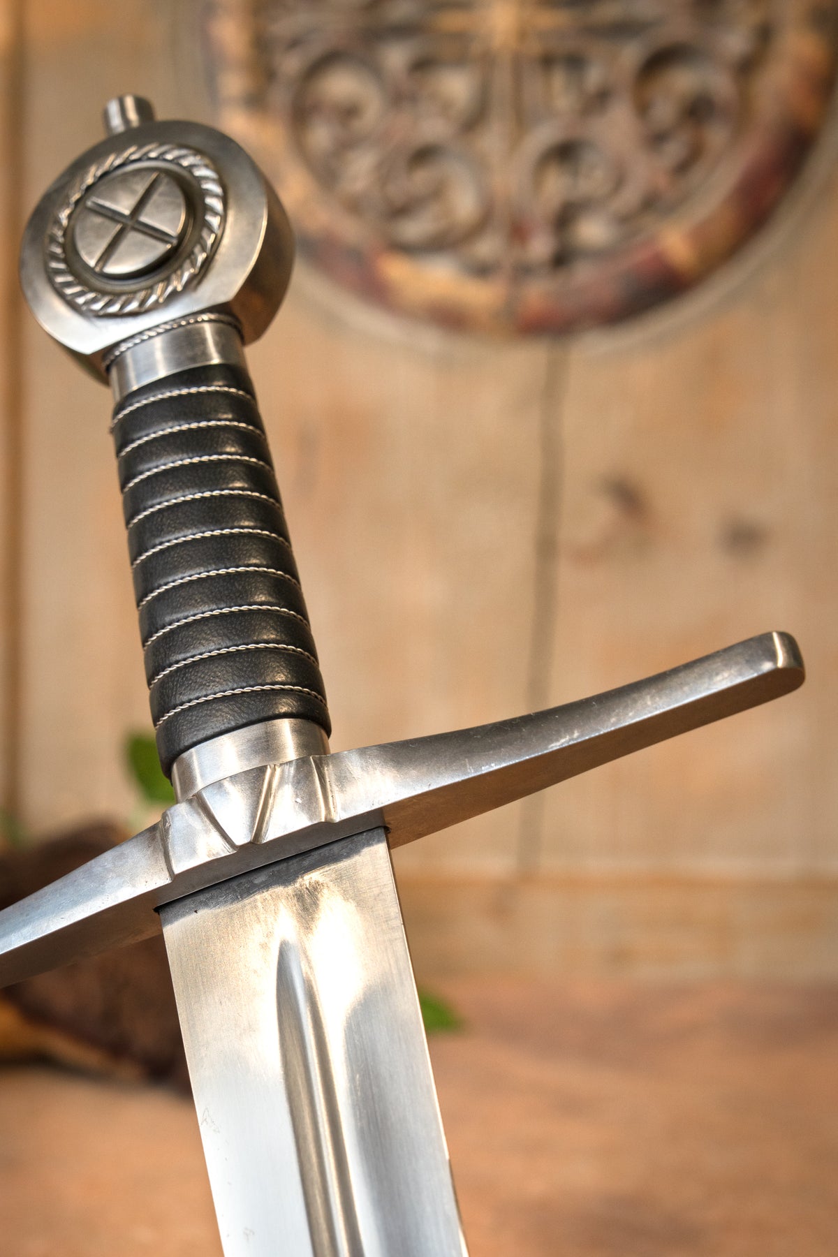 Medieval sword Robert the Bruce, semi-sharp