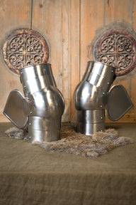 Milanese couters, elbow armor, 2 mm