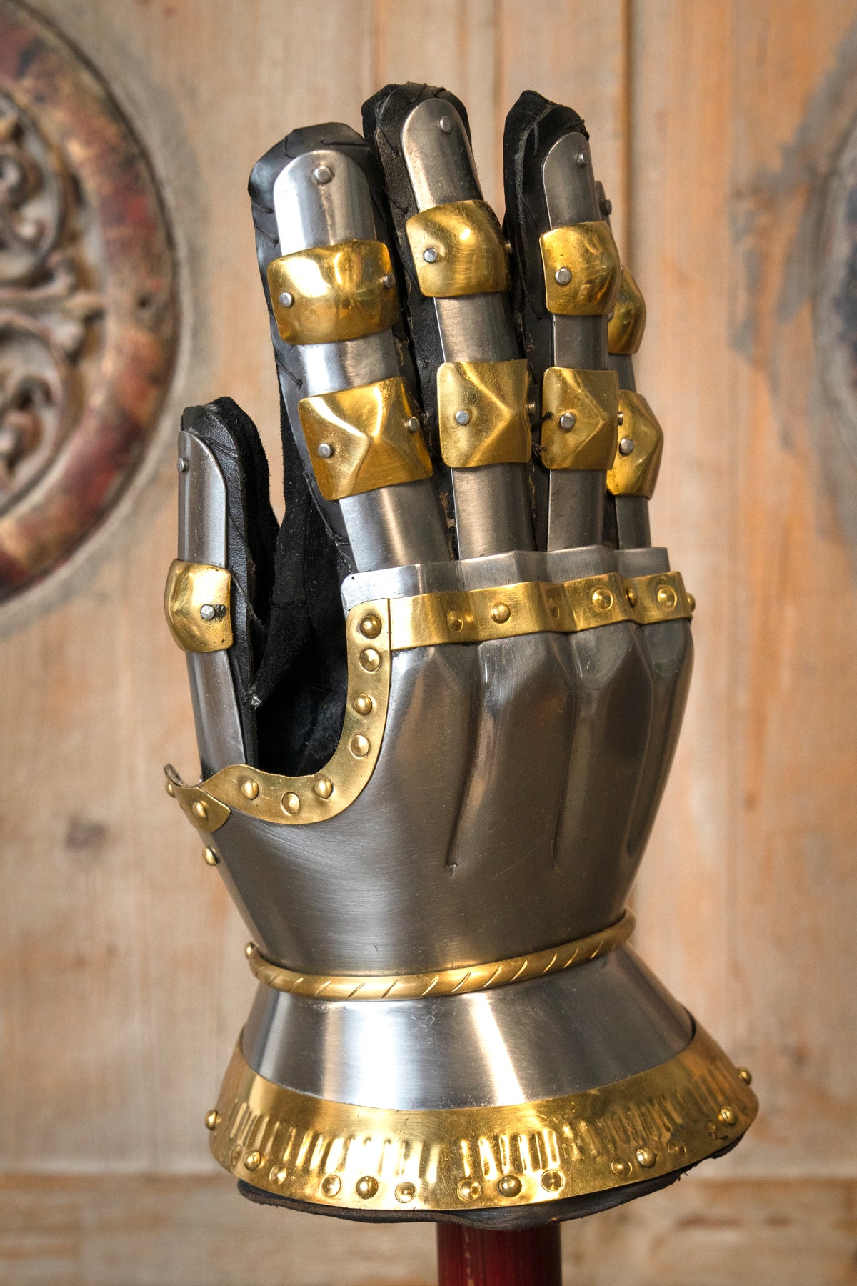 Medieval Hourglass Gauntlets Churburg, 1.2 mm