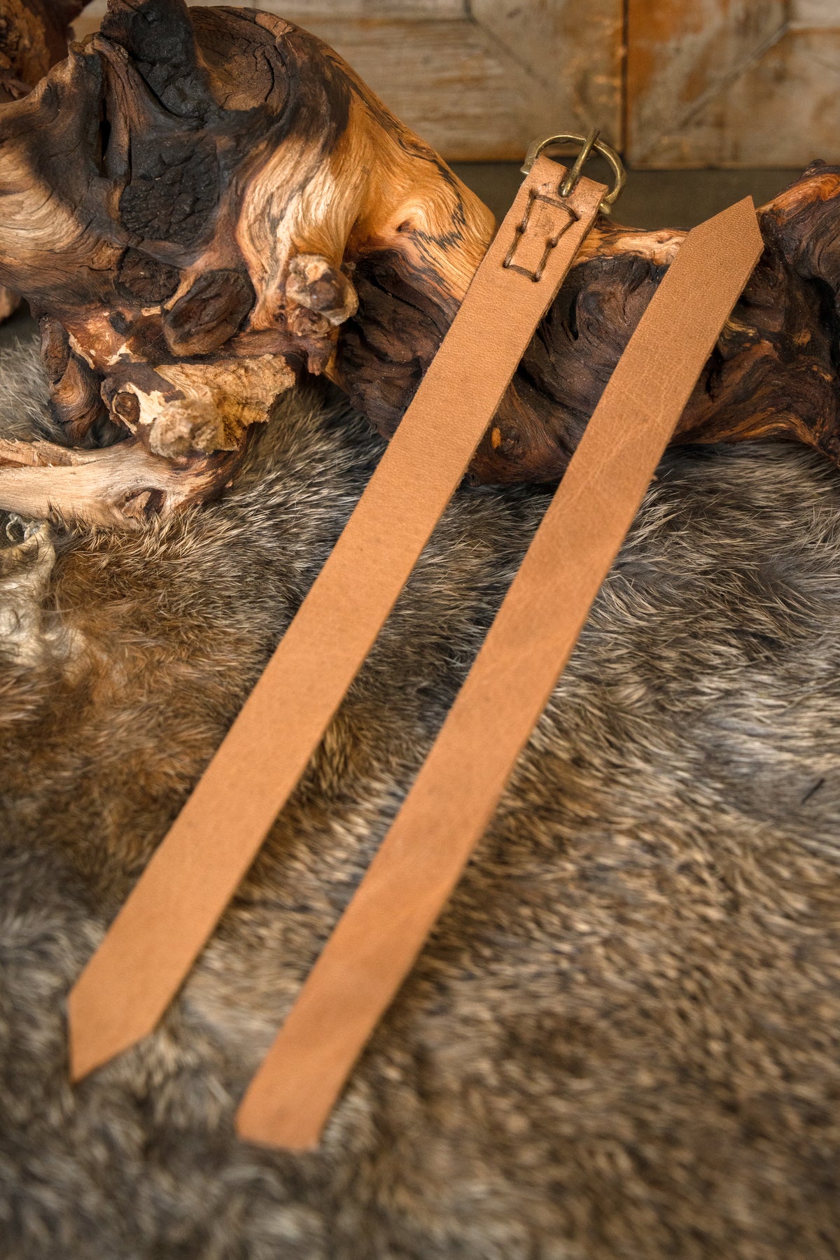 Armour belts with rivets