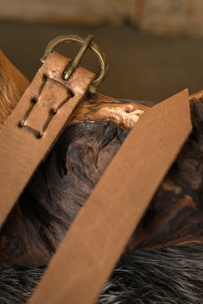 Armour belts with rivets