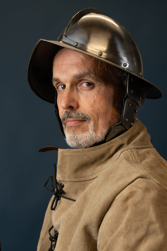 Morrión del siglo XVII (pikeman's pot), 1,0 mm