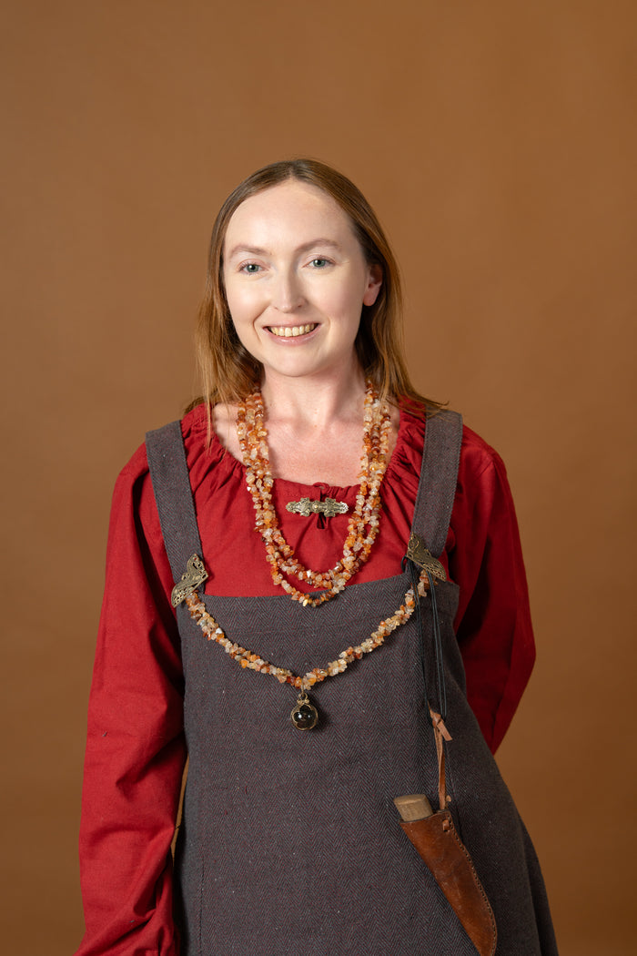 Viking sárbross Birka, sír 1080, bronz