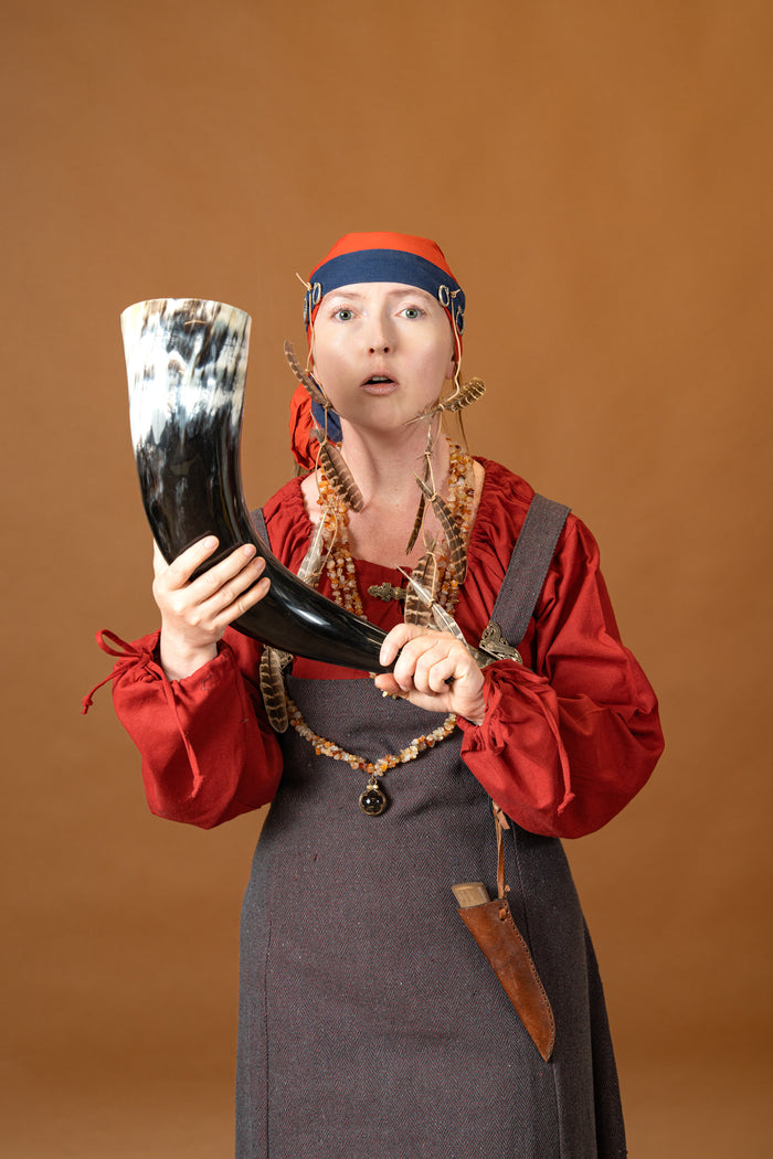 Viking hangeroc Frida halszálka, bordó