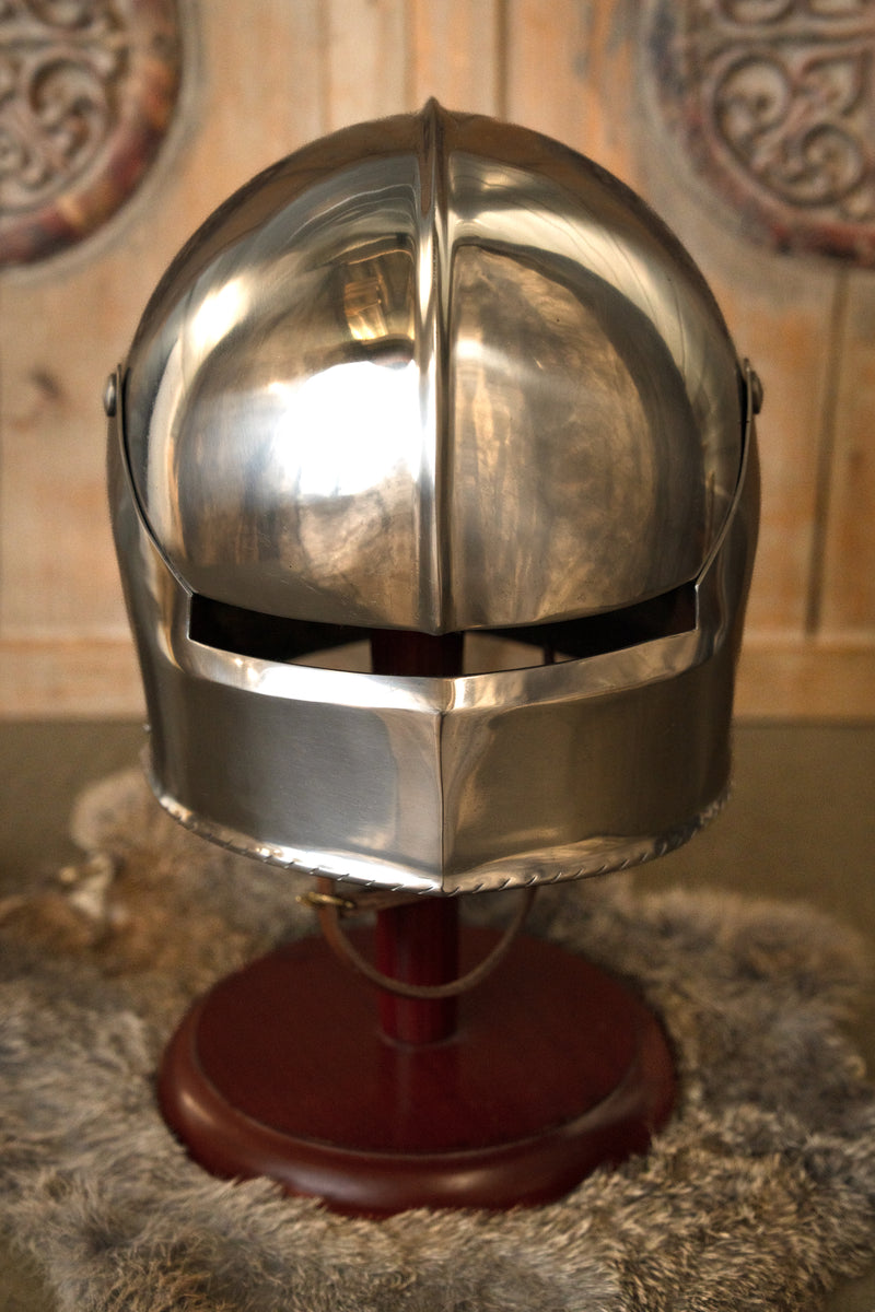Schweizisk sallet (1490–1500), 2 mm (battle-ready)