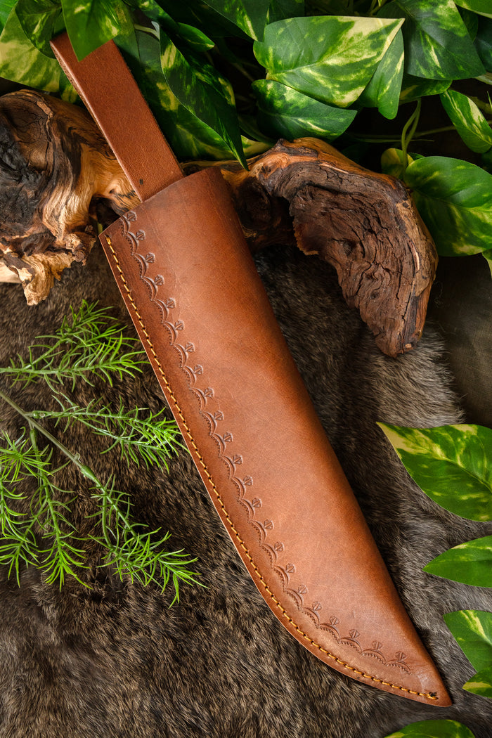 Cuchillo vikingo Novgorod, semi-afilado