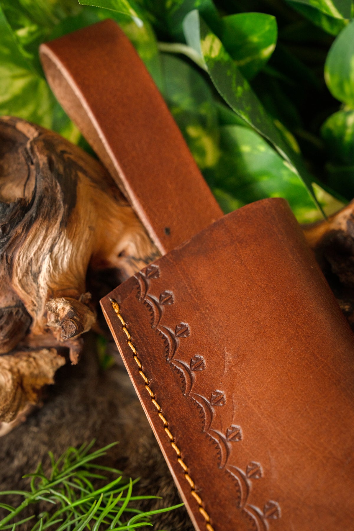 Cuchillo vikingo Novgorod, semi-afilado