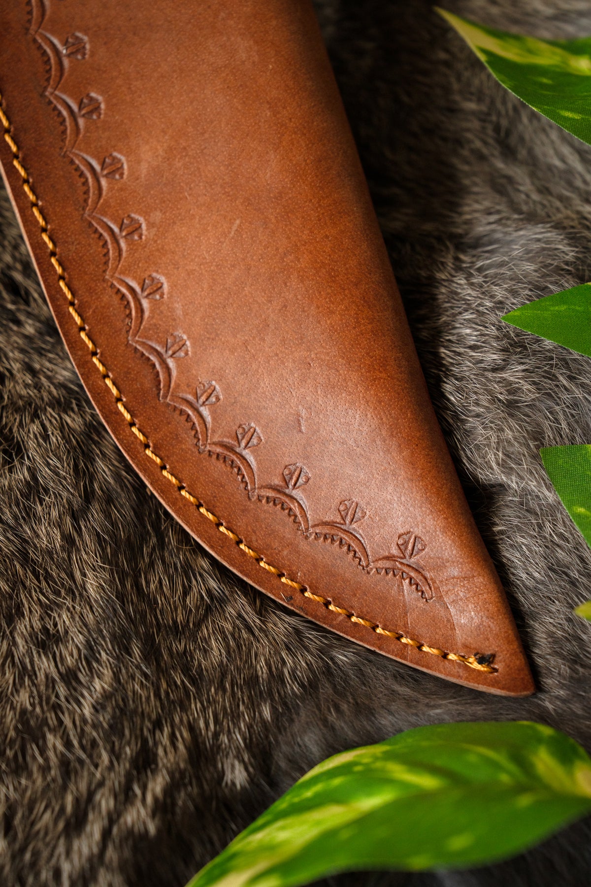 Cuchillo vikingo Novgorod, semi-afilado