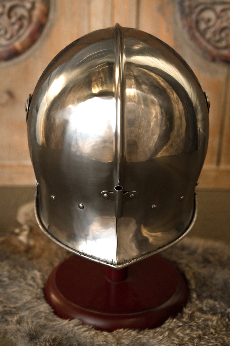 Schweizisk sallet (1490–1500), 2 mm (battle-ready)