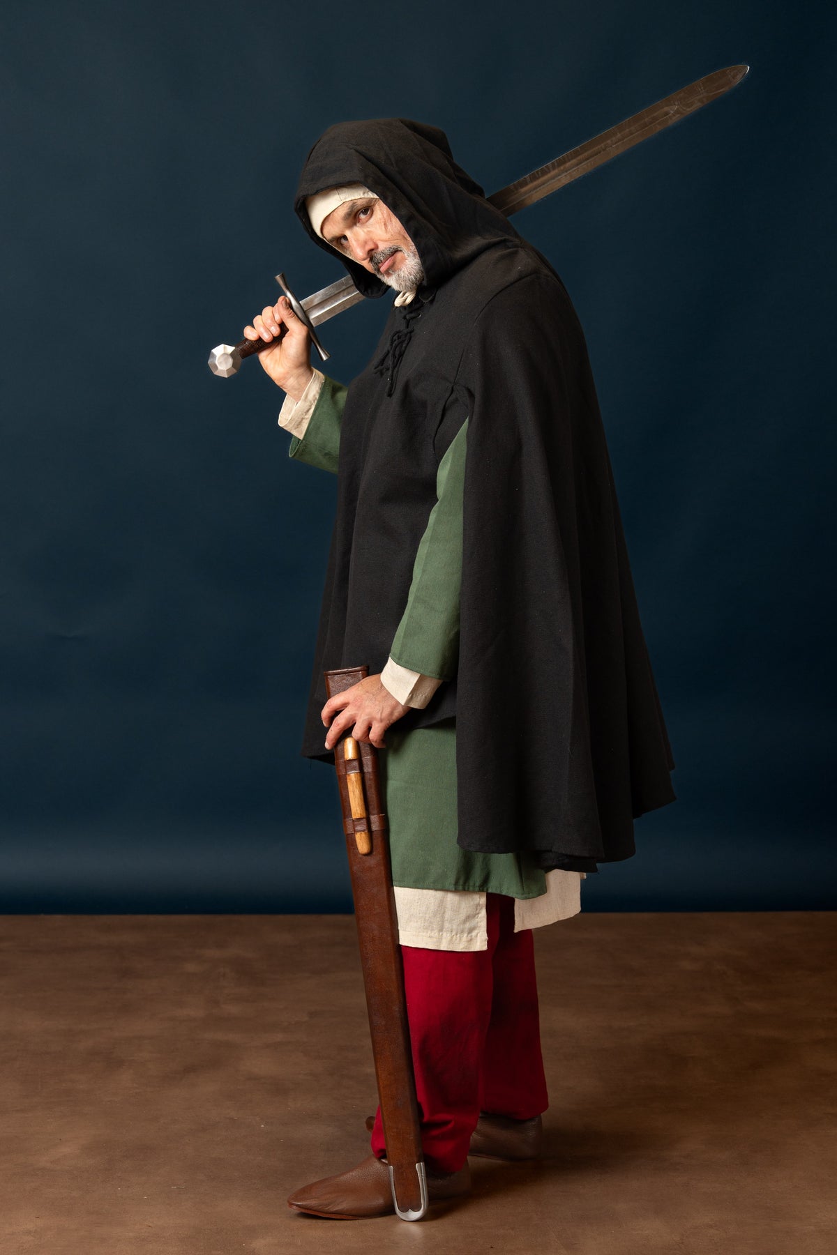 Gardecorp, travel cloak Raven, black