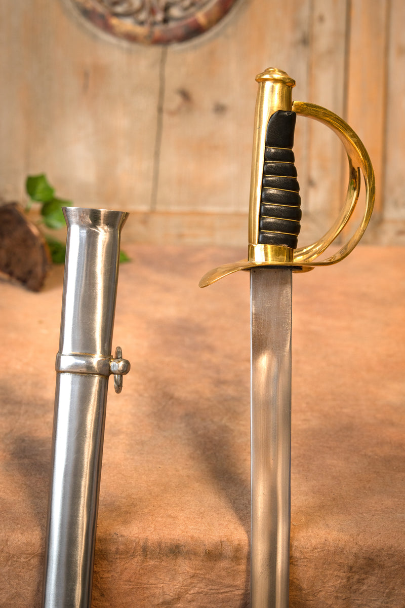 American Civil War 1860 cavalry sabre, semi-sharp