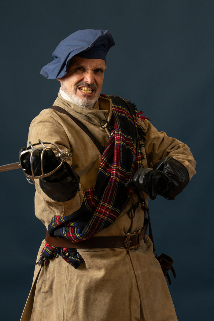 Bavlnený baret, modrá