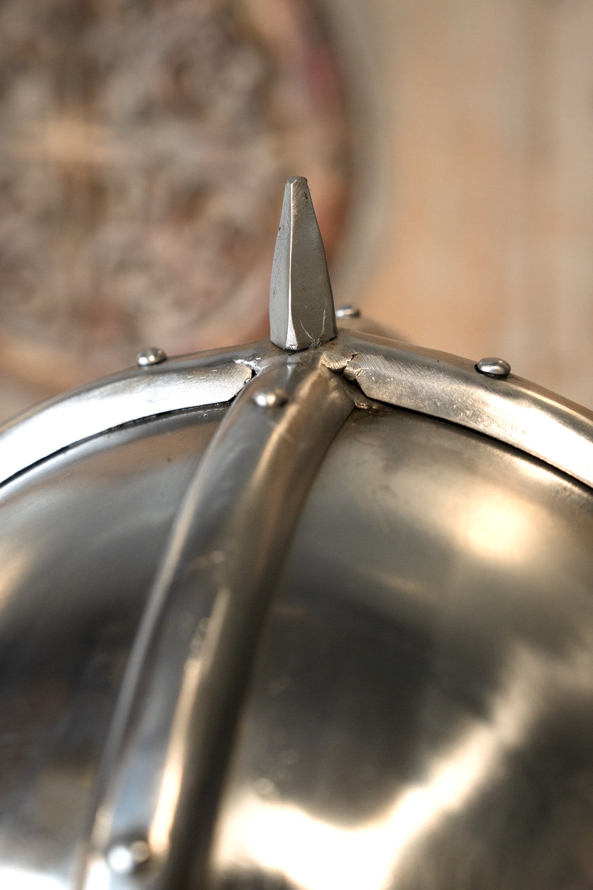 Vikingská přilba Gjermundbu, 2 mm (battle-ready)