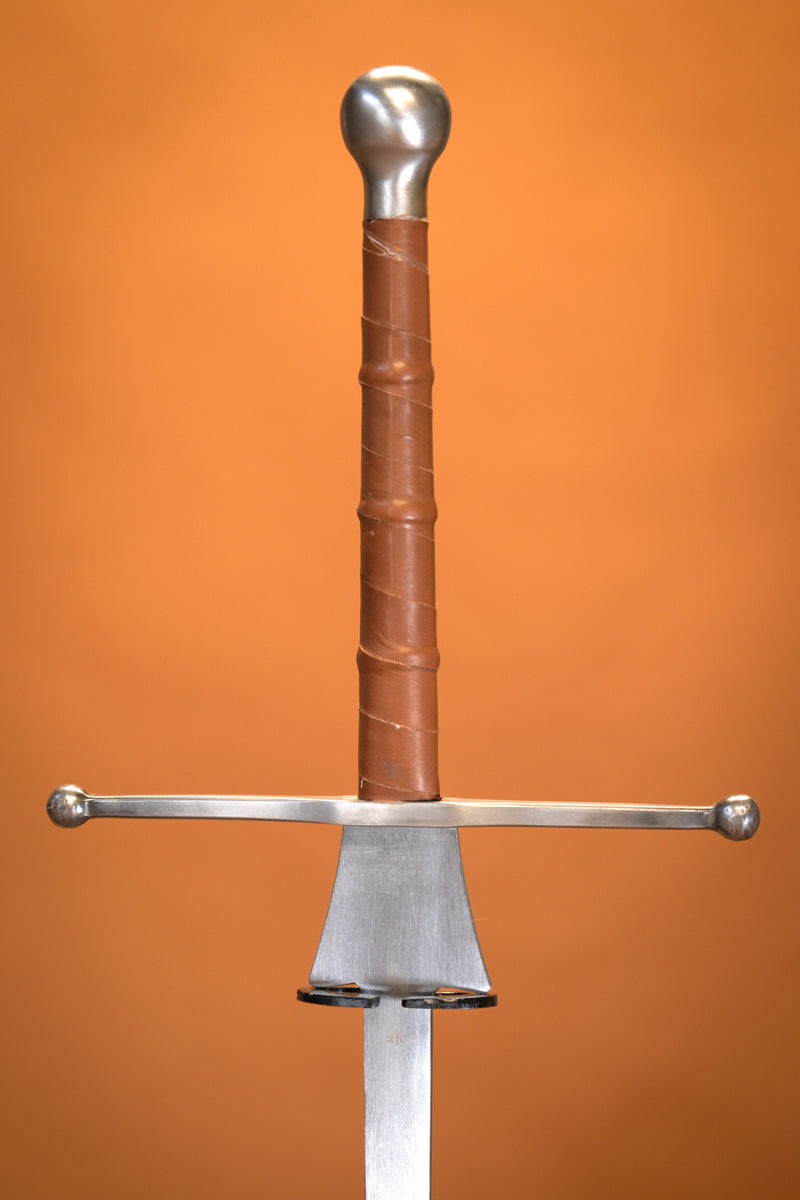 HEMA Federschwert, 125 cm, harte Flexibilität, braun, stumpf (battle ready)