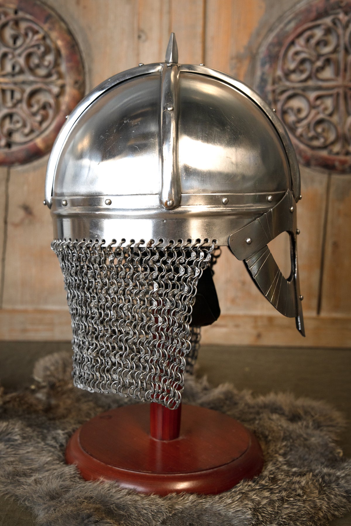 Vikingská přilba Gjermundbu, 2 mm (battle-ready)