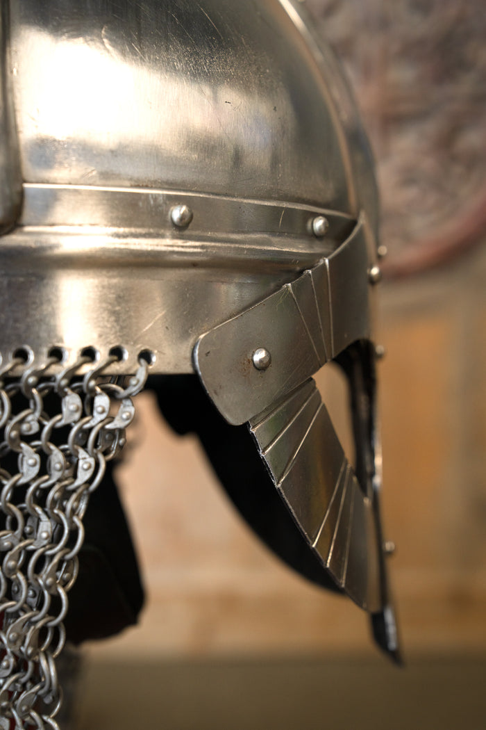 Vikingská přilba Gjermundbu, 2 mm (battle-ready)
