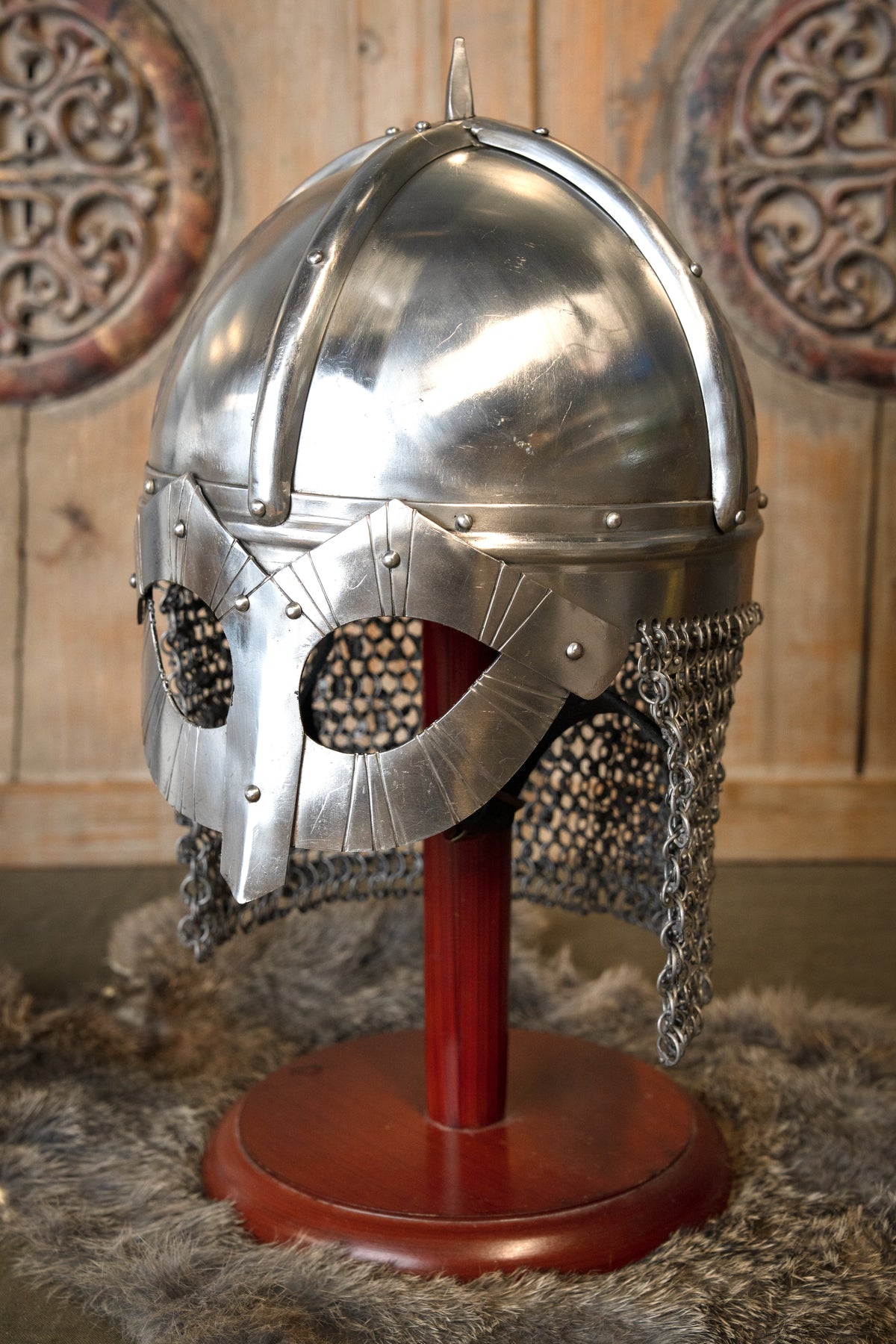 Vikingská přilba Gjermundbu, 2 mm (battle-ready)