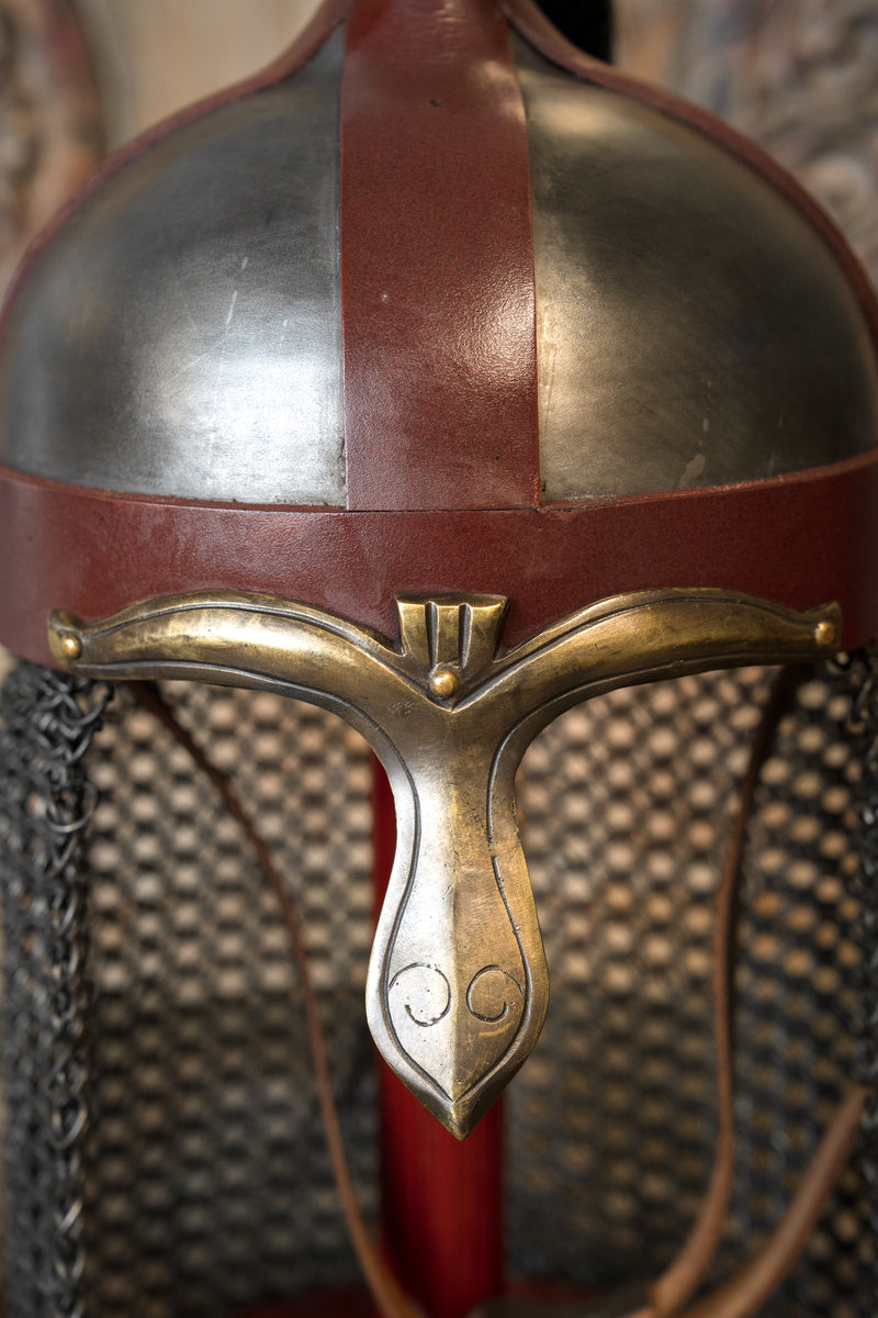 Elmo da cavaliere unno, 1,6 mm