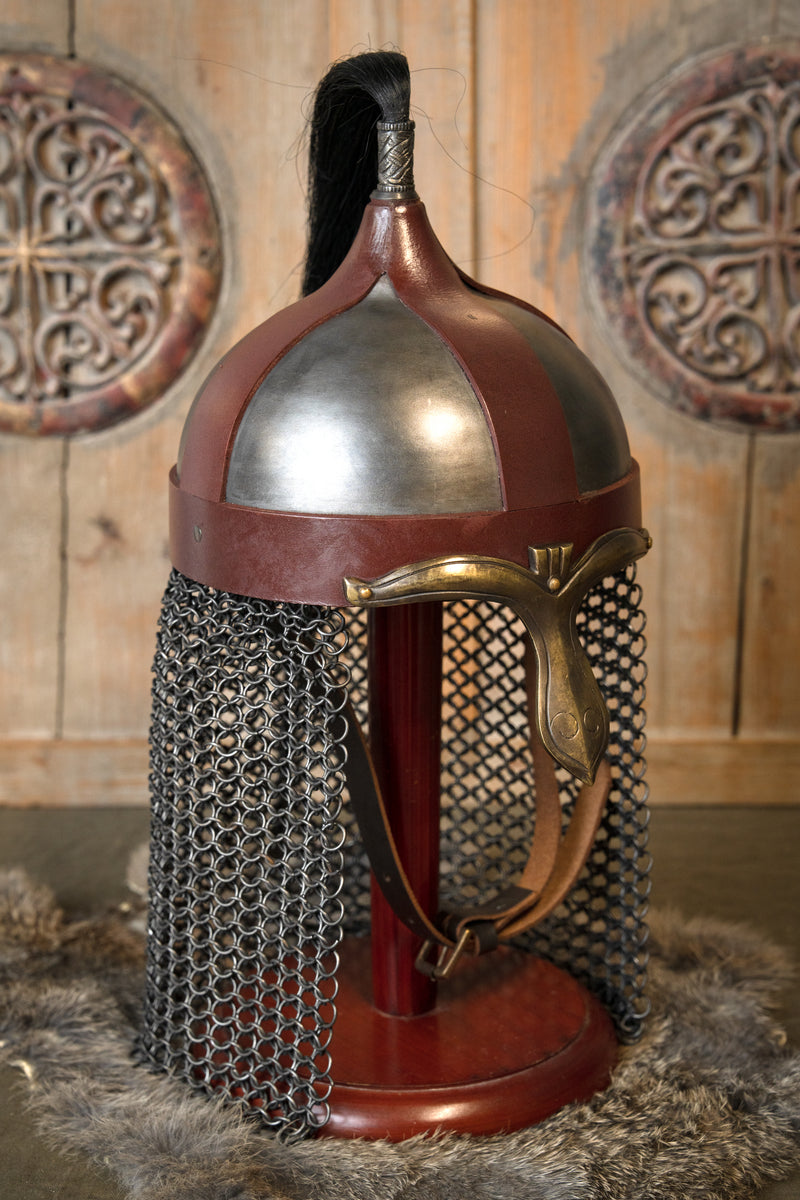 Elmo da cavaliere unno, 1,6 mm