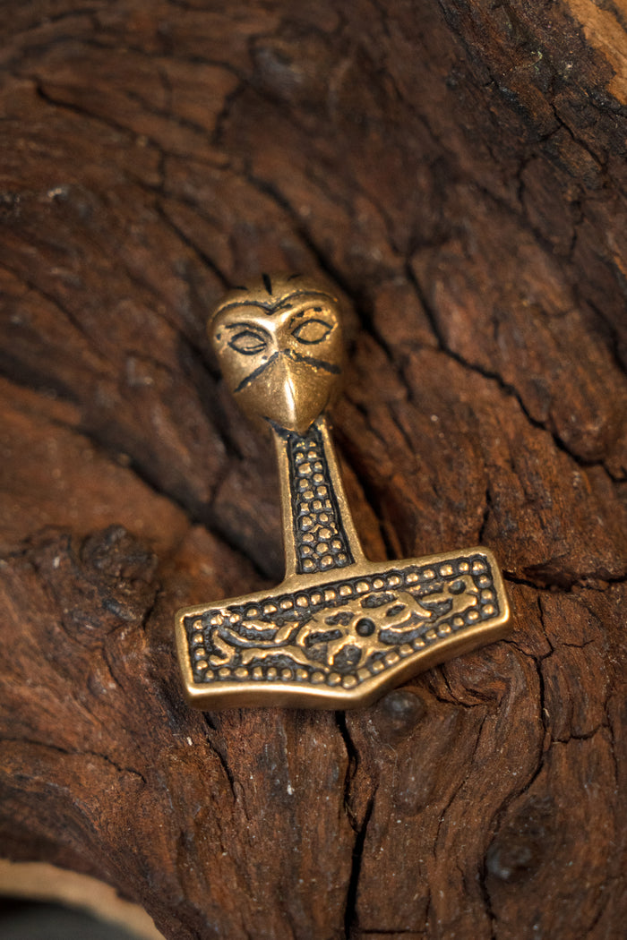 Thorshammer fra Mandermark, bronze