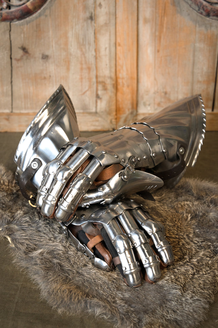 Gotische pantserhandschoenen, 1450-1500, 1.2 mm