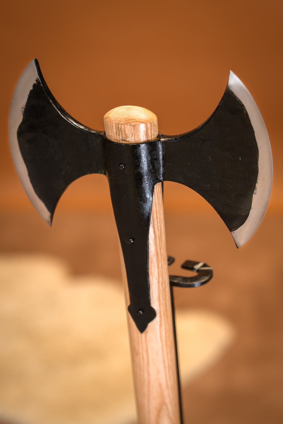 Viking double axe, semi-sharp