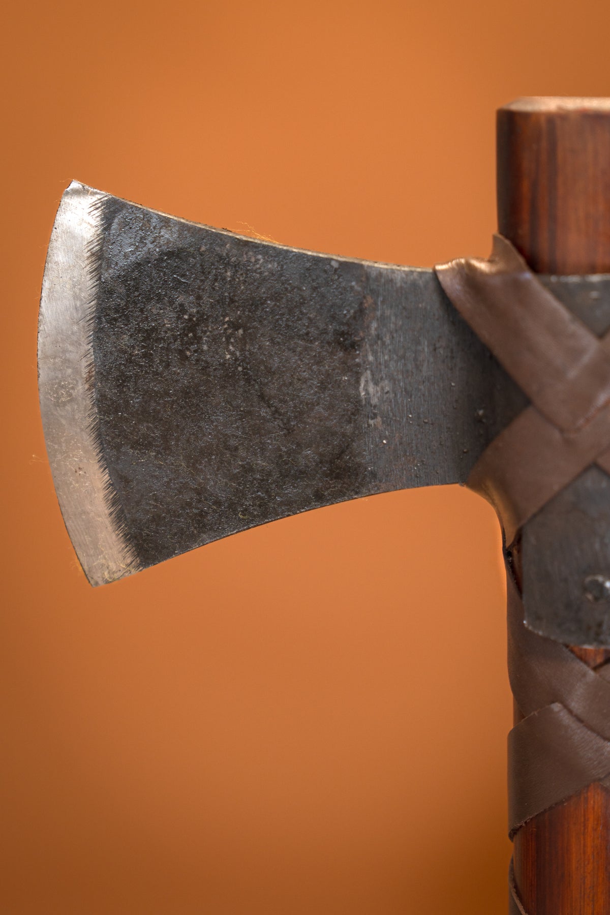 Hache Viking Double Floki, semi-tranchante