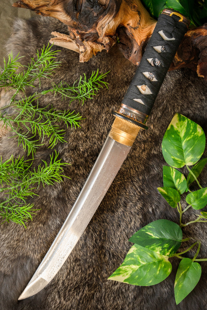 John Lee golden flower tanto, sharp