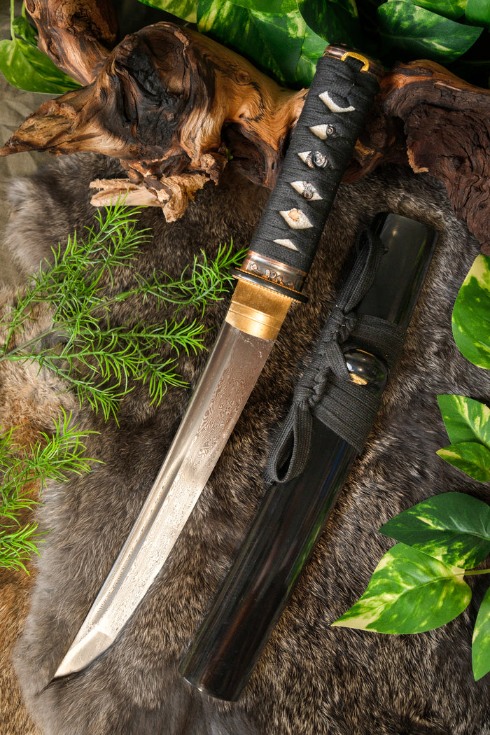John Lee golden flower tanto, sharp