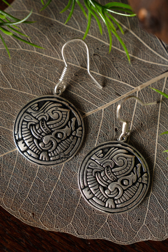 Orecchini vichinghi Birka, bronzo argentato