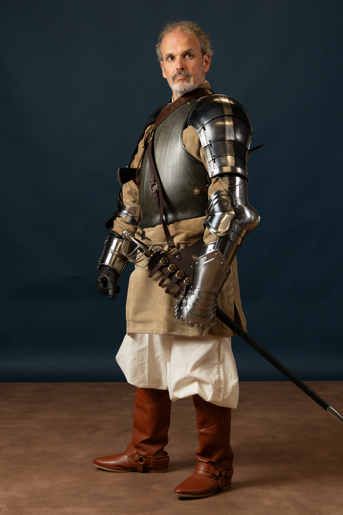 Pauldrons Kaspar, bronzeado, 1,2 mm