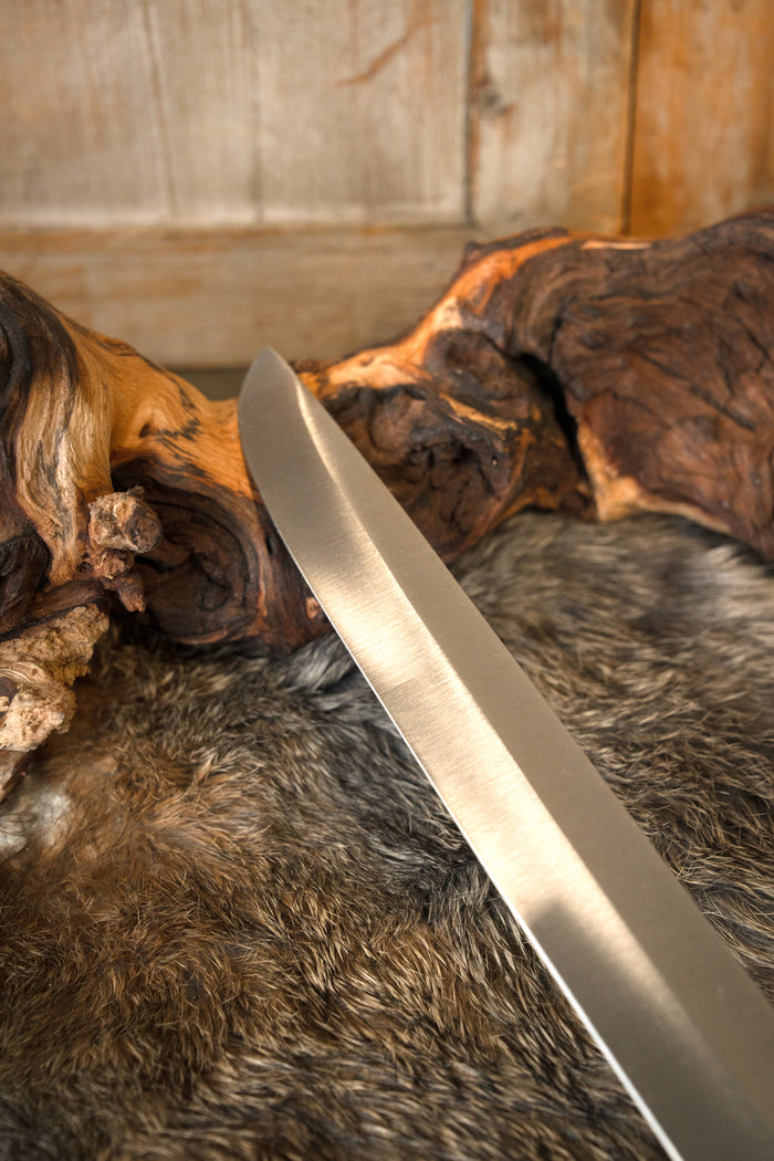 Vikingsaxkling Gotland, gepolijst, 40 cm