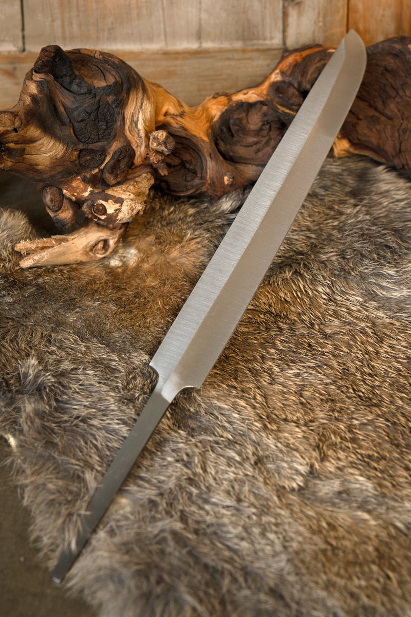 Wikingersaxklinge Gotland, poliert, 40 cm