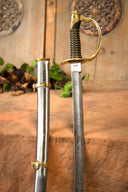 American Civil War 1860 Officer Saber, semi-sharp
