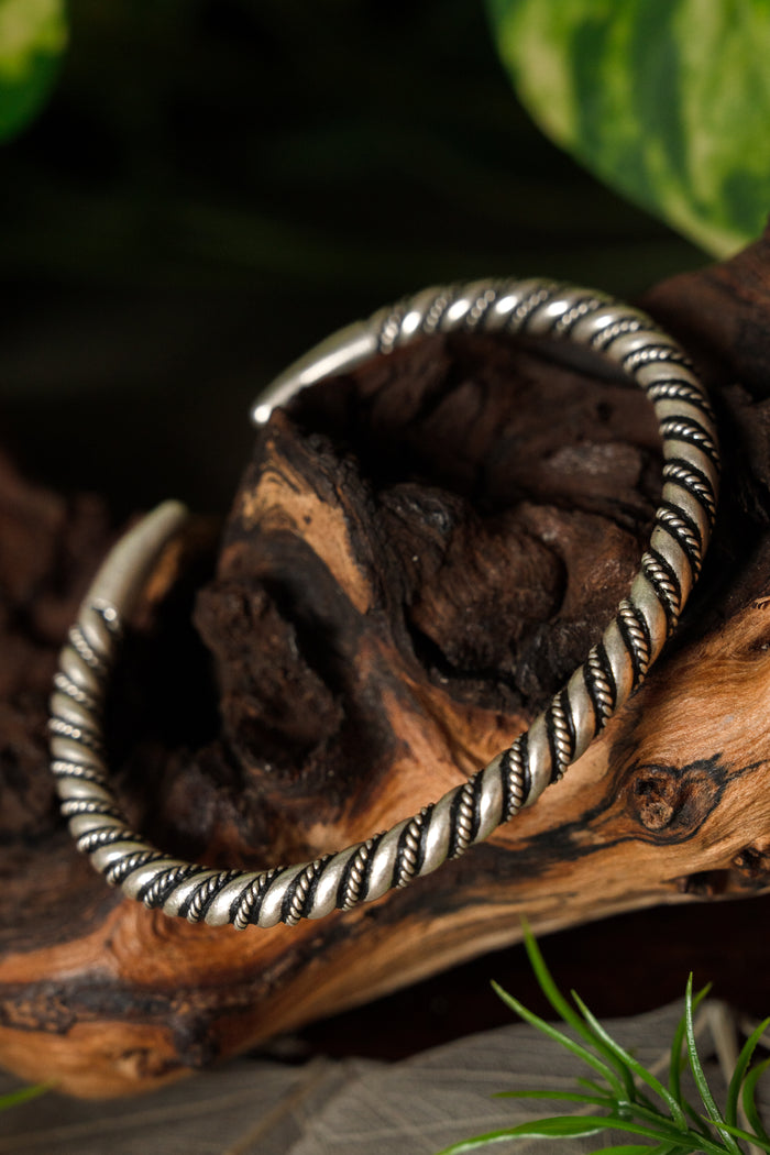 Wikingerarmreif Hälsingland, versilberte Bronze