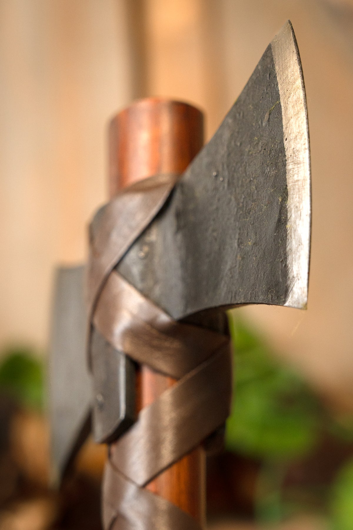 Hache Viking Double Floki, semi-tranchante