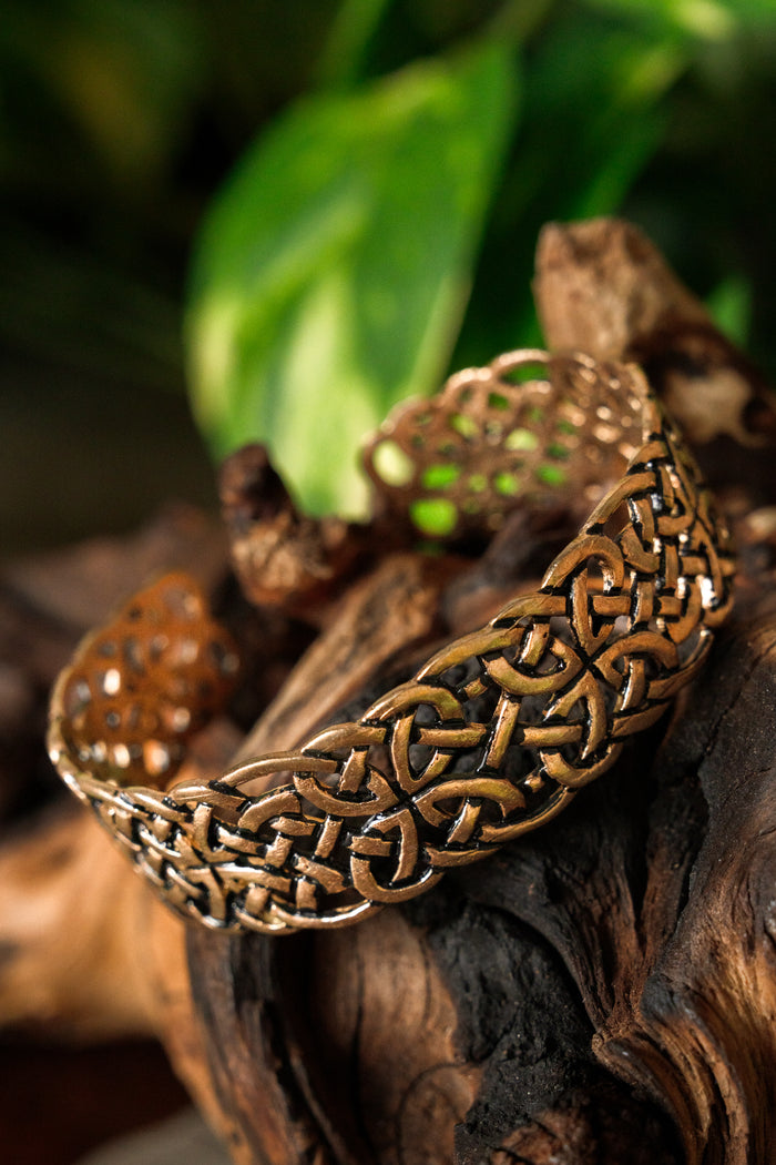 Celtycka bransoleta Book of Kells, brąz