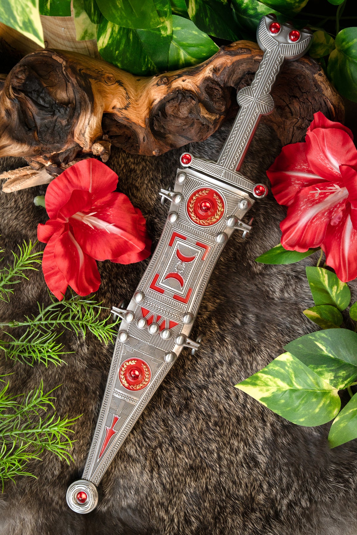 Romersk pugio Teutoburger Skov, semi-skarpt