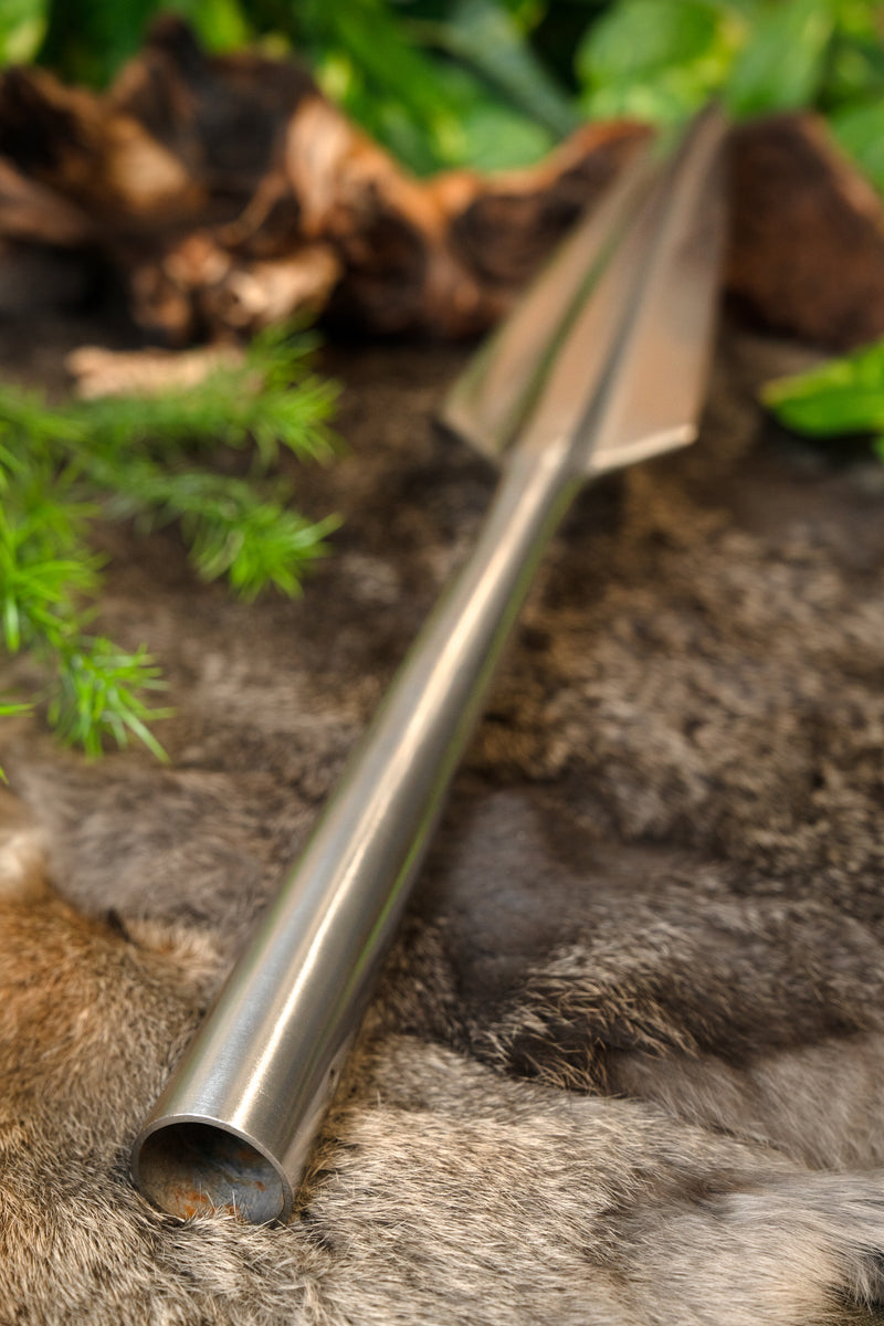 Lance viking avec épaules, semi-tranchante