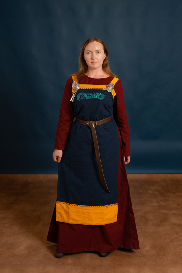 Hangerok com dragões Viking, azul