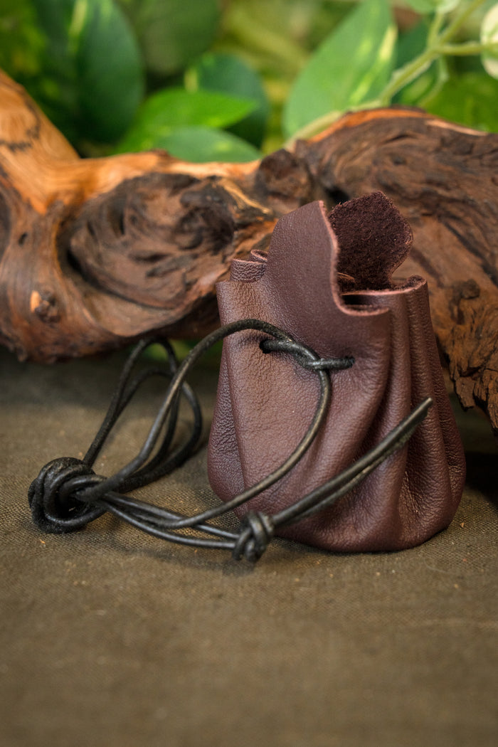 Sakiewka na pieniądze, brązowa