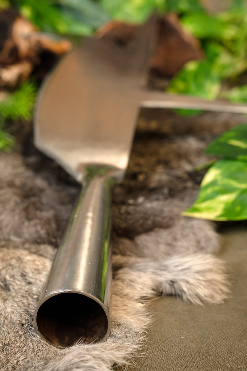 Guisarme, semi-tranchant